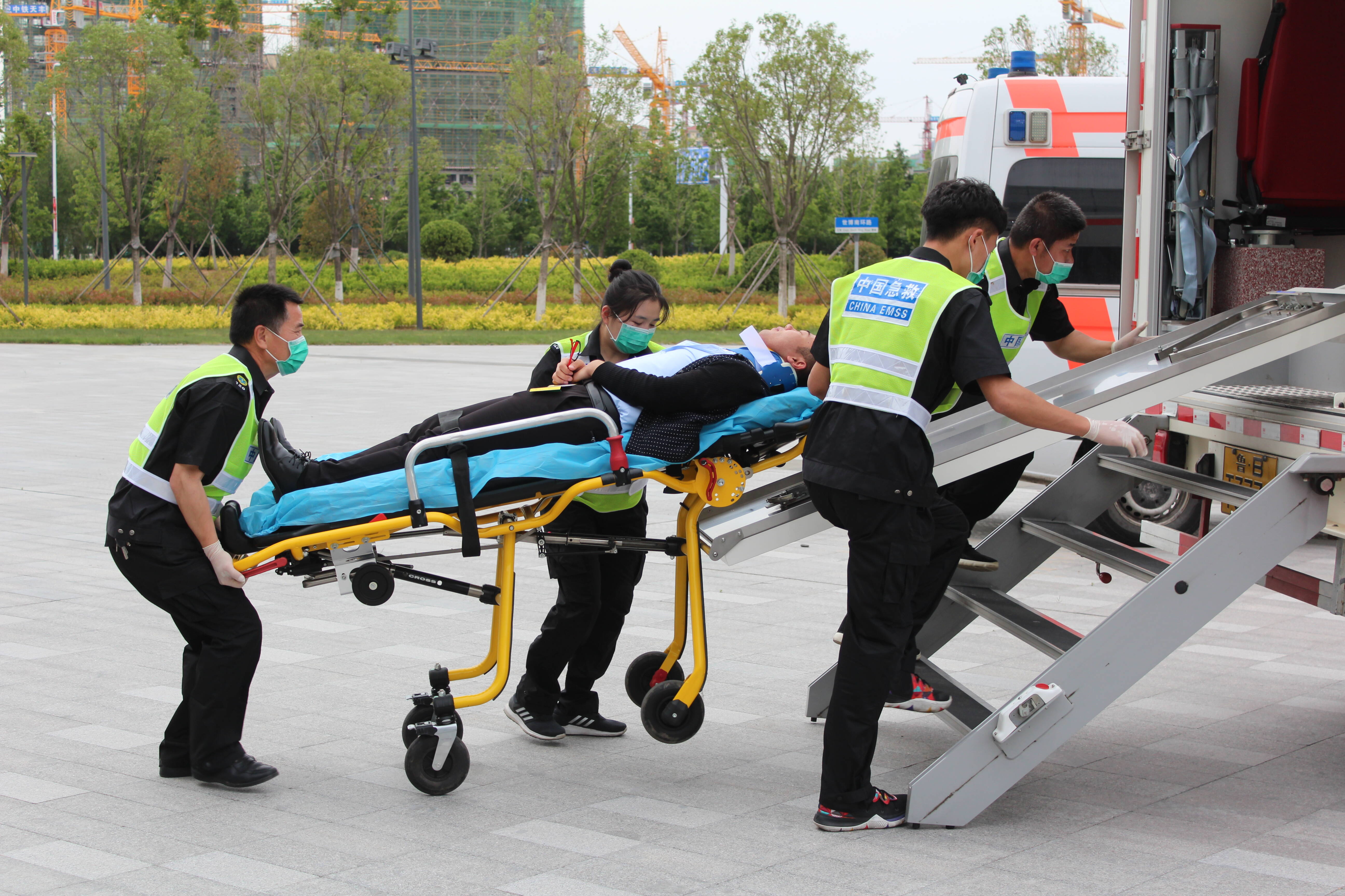 1个急救中心29个急救站西海岸新区全力构筑高质量急救服务体系