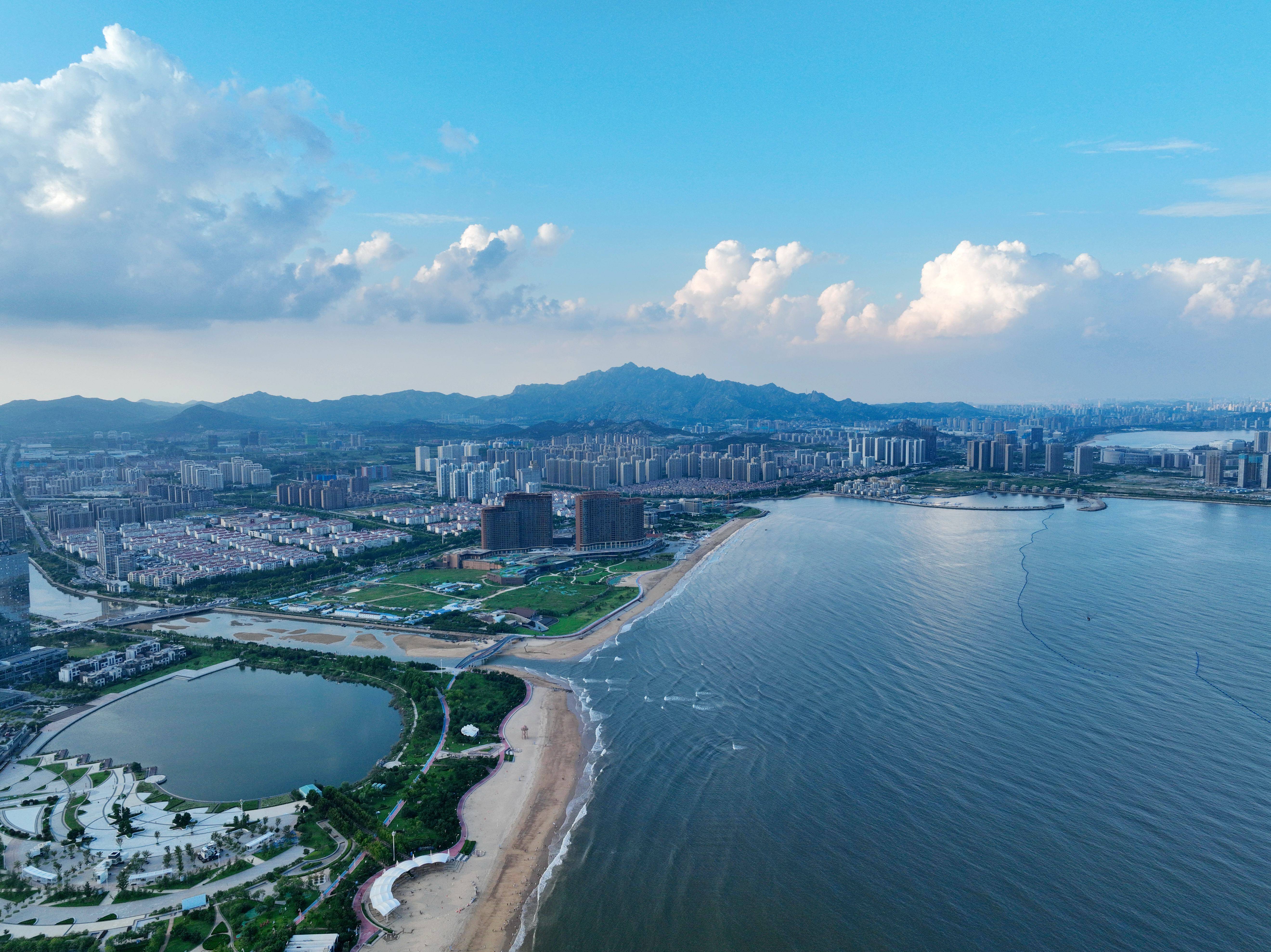 云卷云舒 美景如画-青岛西海岸新闻网