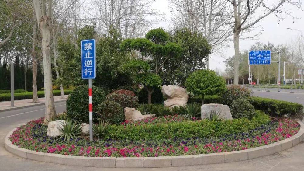 提升路口节点景观效果,最大限度地减少施工对市民出行的影响,德州市