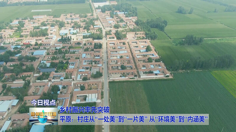 平原村庄从一处美到一片美从环境美到内涵美