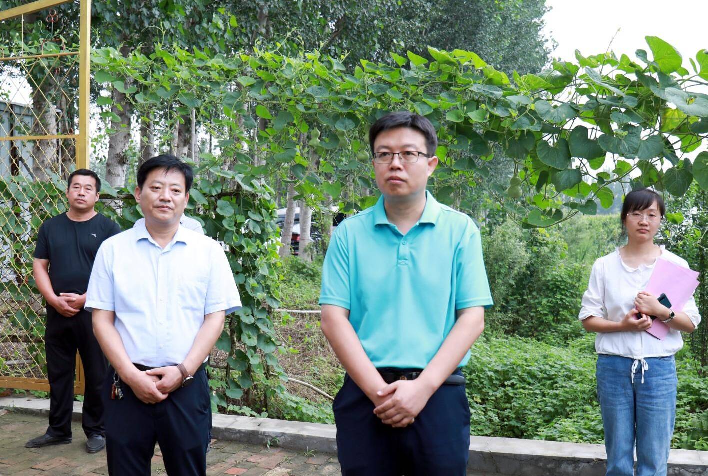 平原县委副书记县长卢明鹏到前曹镇调研重点项目及乡村振兴工作