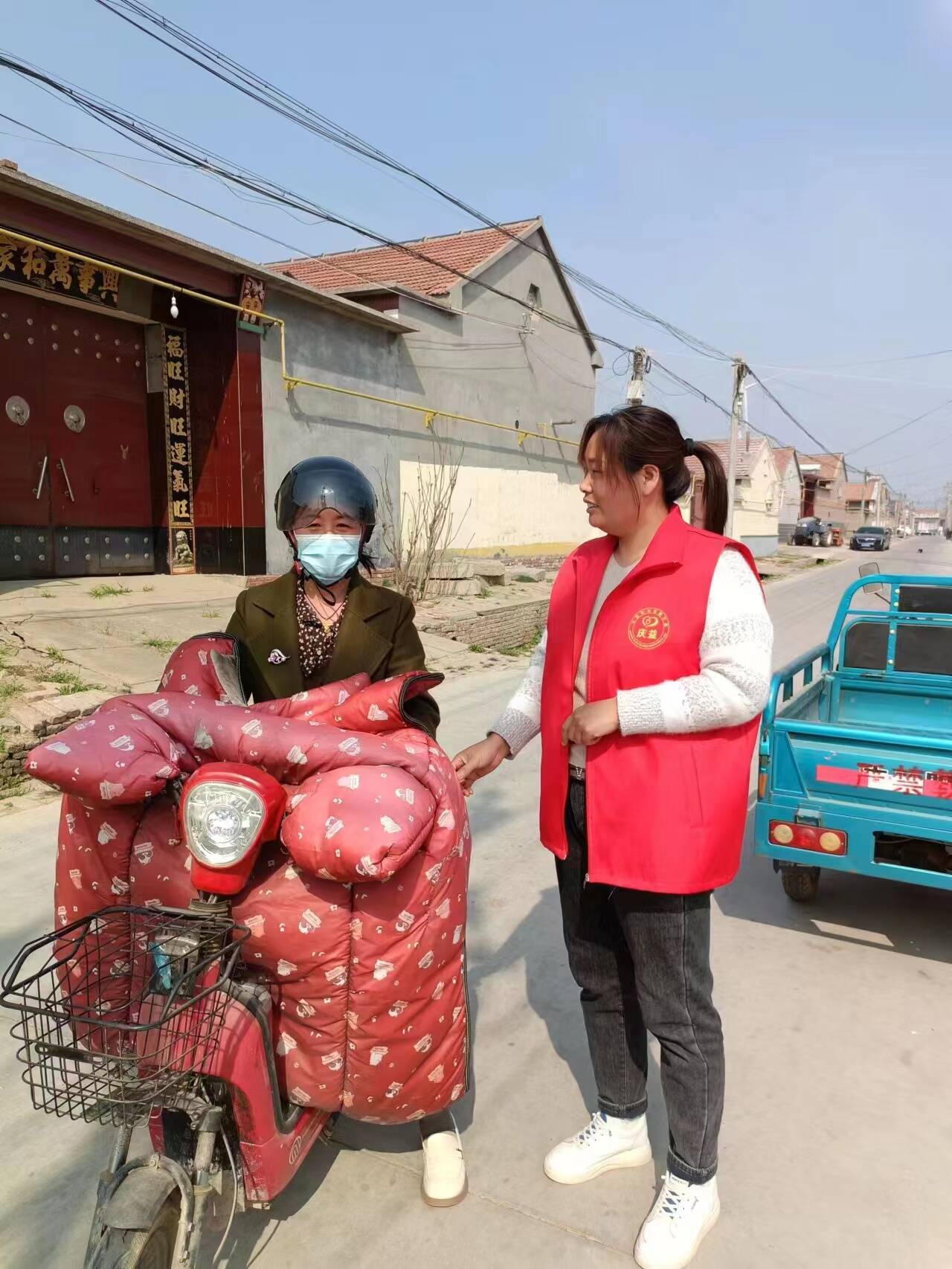 庆云县中丁乡四个聚焦让农村交通安全宣传有声有色