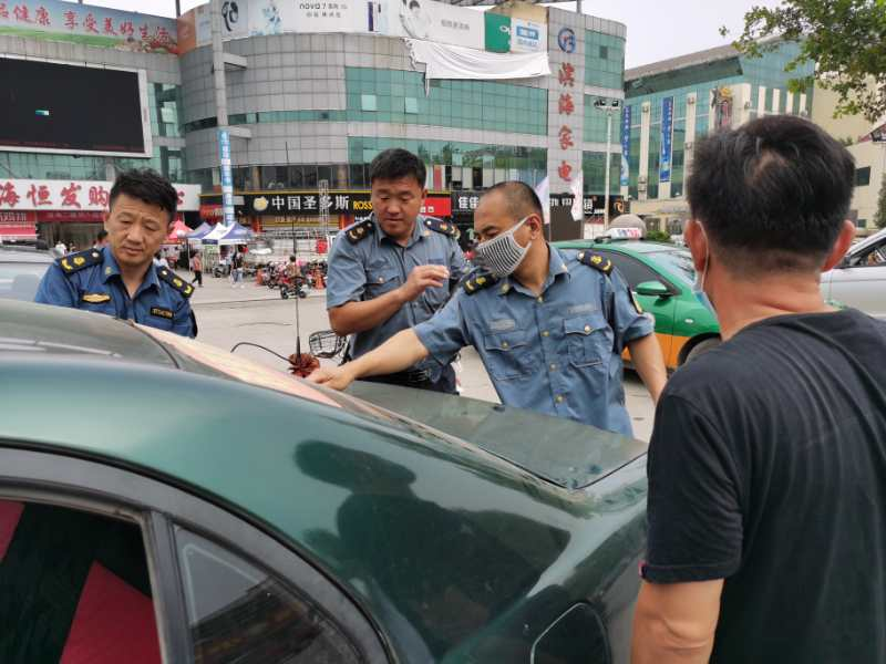 德州乐陵市交通运输局开展非法营运车辆及出租车车容车貌集中整治