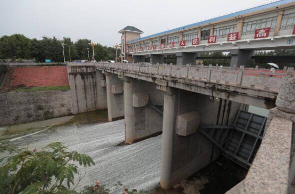 昌乐县高崖水库提闸放水应对强降雨