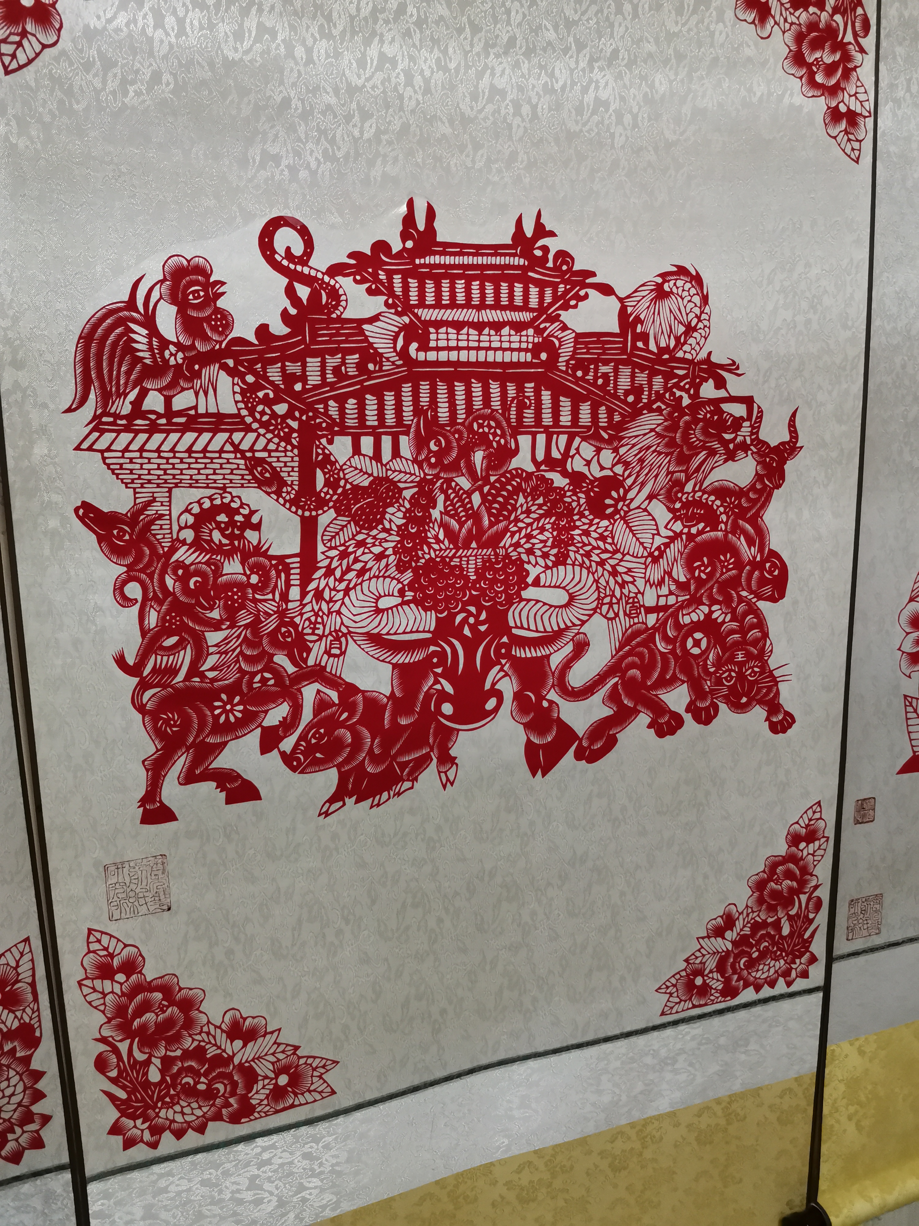 中国剪纸界十大神剪图片