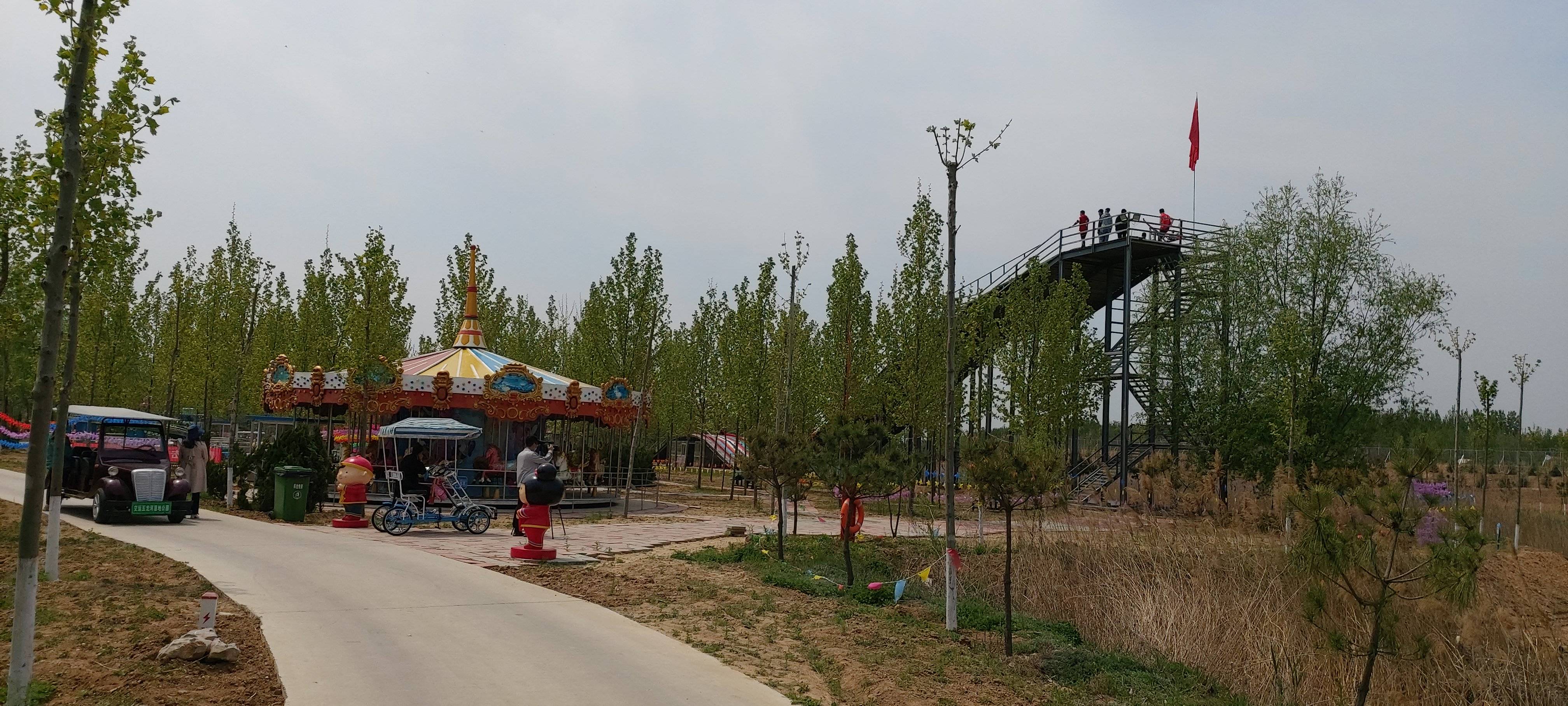 五龙河景区:完善景点 强化防疫迎"五一"-高密融媒网