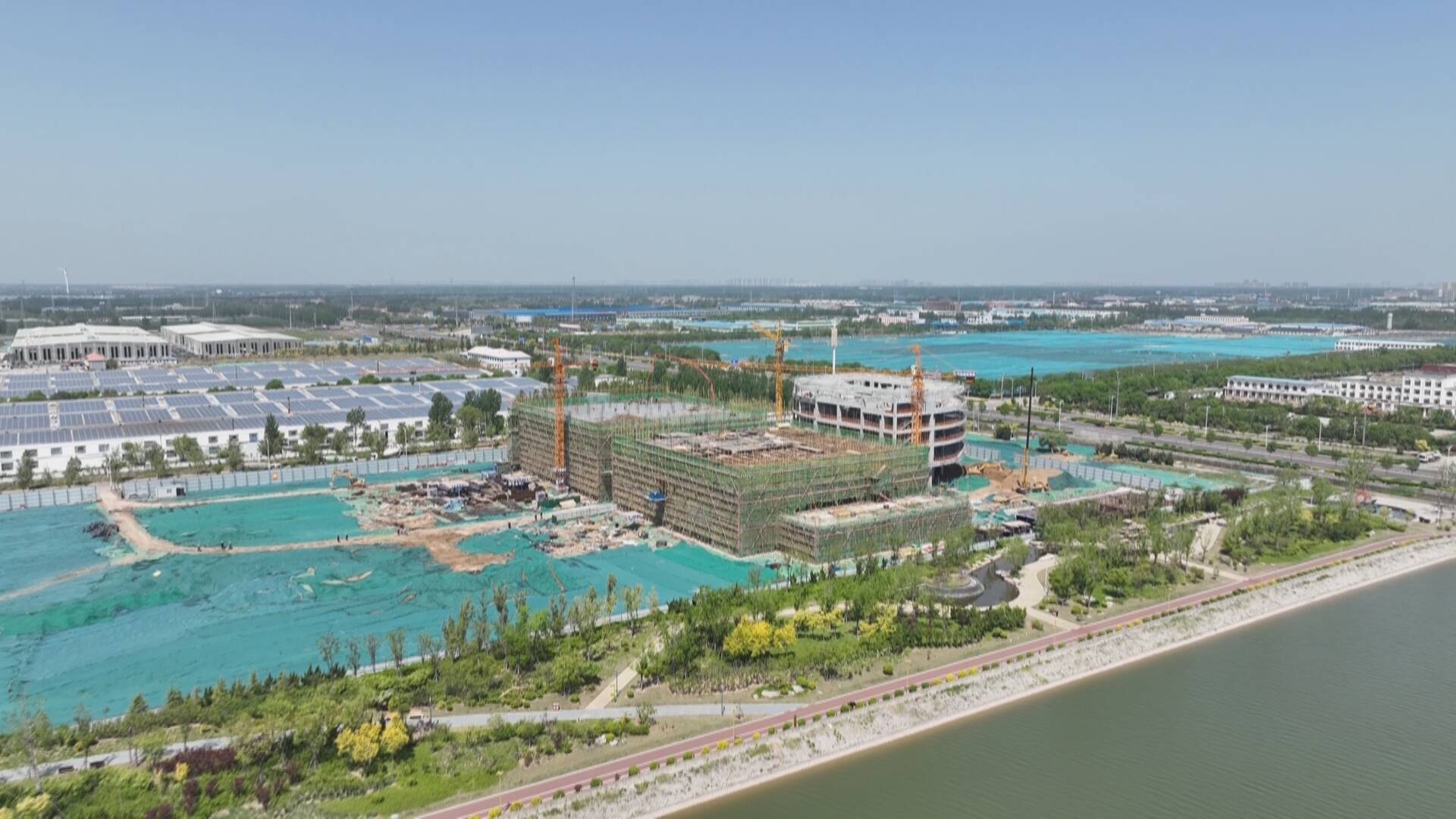 德州市陵城区重点项目百日攻坚鲁北智慧大脑初见雏形