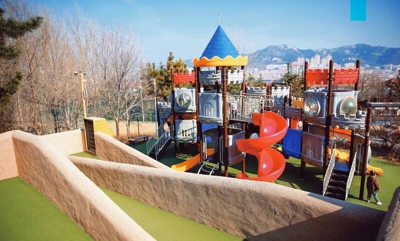 威海市环翠区春天遛娃来这里大自然中的游乐园可以玩一天